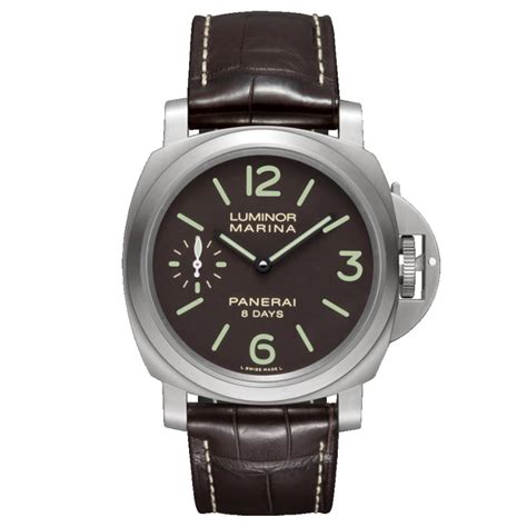 titanium panerai luminor marina 8 day|Panerai Luminor marina titanium.